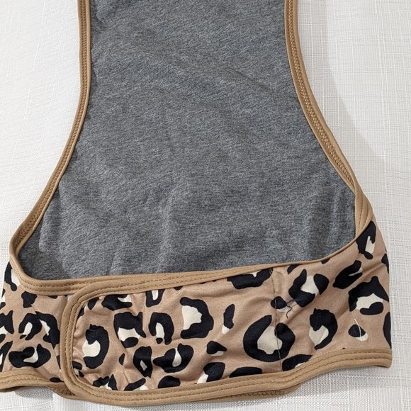 FUAMEY Dog Recovery Suit,Pet Body Suits After Surgery,Lepard Printed Spay Suit - Picture 3 of 3